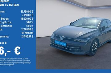VW Golf 8.995 km 25.750 &euro; Braunschweig 38108