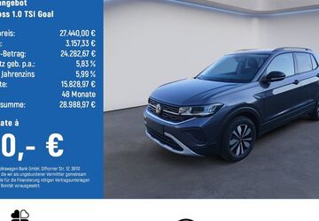 VW T-Cross 6.400 km 24.440 &euro; Braunschweig 38114