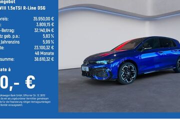 VW Golf 1.500 km 35.950 &euro; Braunschweig 38108