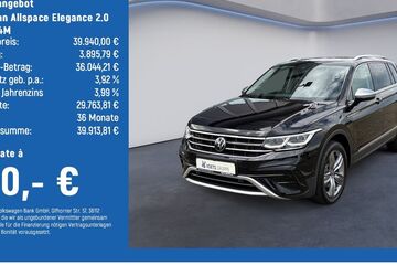 VW Tiguan Allspace 10.891 km 39.940 &euro; Wolfenbüttel 38304