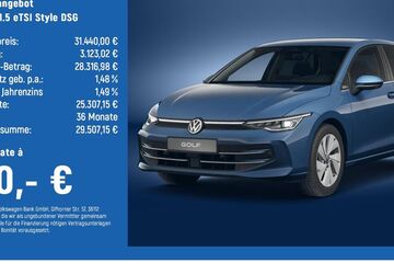VW Golf 12.680 km 31.440 &euro; Braunschweig 38114