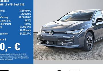 VW Golf 1.500 km 31.550 &euro; Braunschweig 38108
