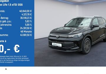 VW Tiguan 1.100 km 40.840 &euro; Wolfenbüttel 38304