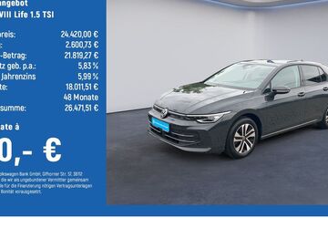 VW Golf 9.787 km 24.420 &euro; Braunschweig 38124