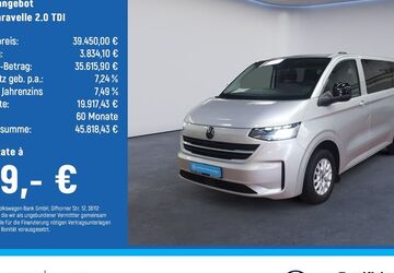 VW T7 Caravelle 32.000 km 39.450 &euro; Braunschweig 38124